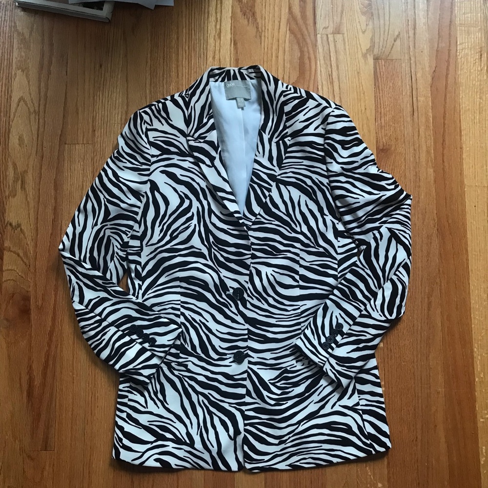 Asos Zebra Print Blazer - image 3